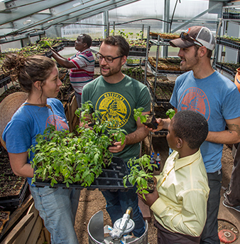 University of Denver students lead sustainable efforts in the community.